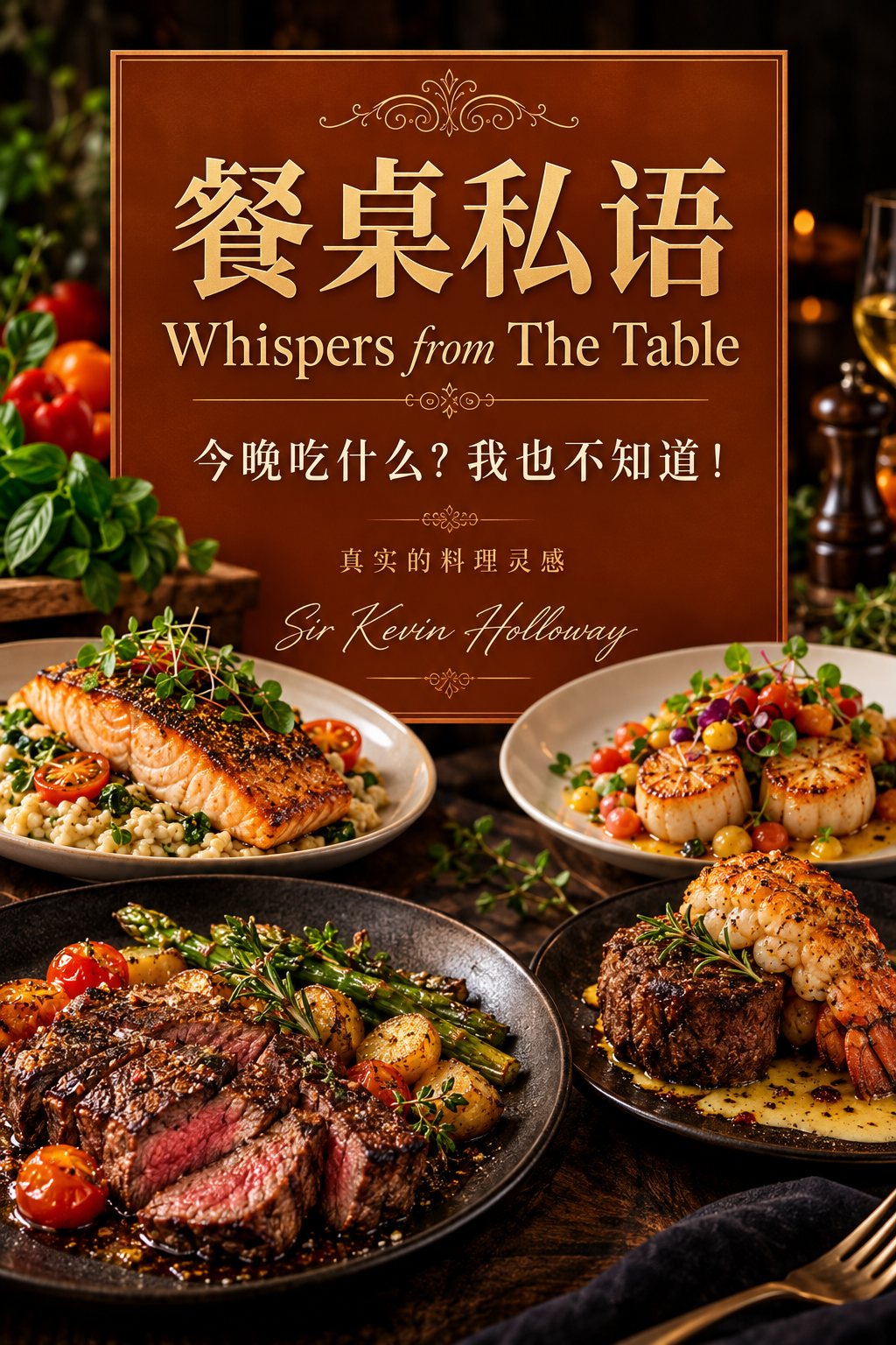 《餐桌私语》中文版封面
