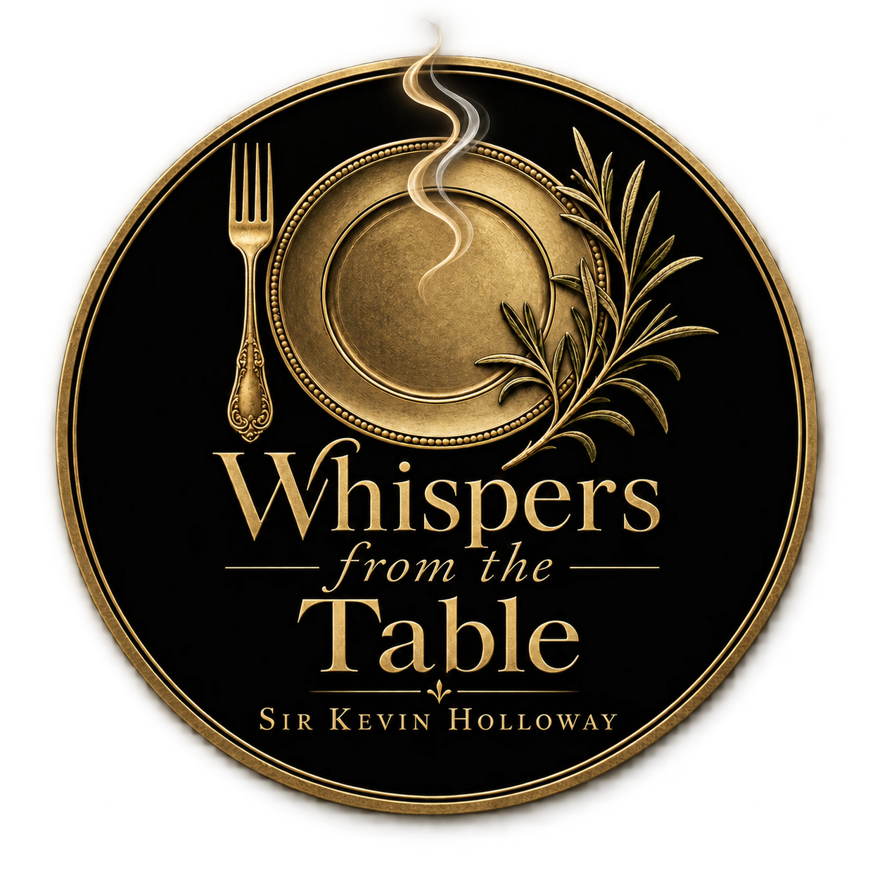 Whispers from the Table 金色标志